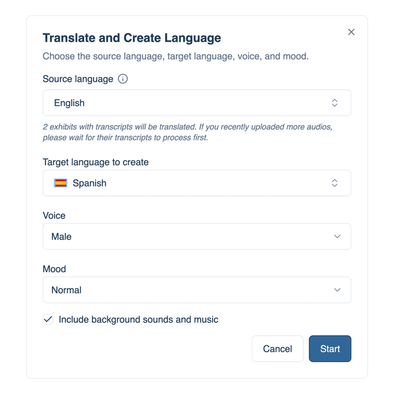 AI Audio Translate product overview thumbnail